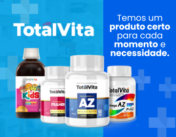 TotalVita é na Farmácia Carvalho