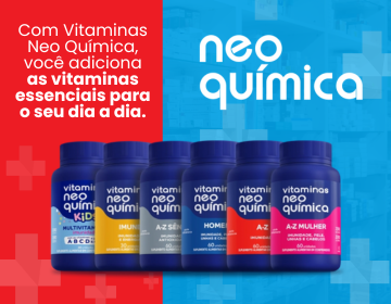 Vitaminas Neo Química é na Farmácia Carvalho