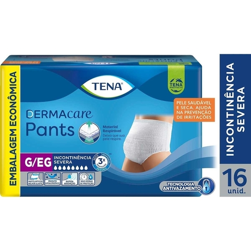 FRD TENA PANTS DERMACARE G/EG C/16