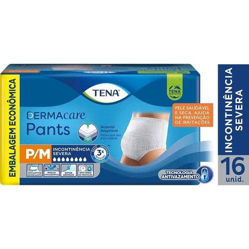 FRD TENA PANTS DERMACARE P/M C/16