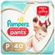 FRD PAMPERS PANTS P.CARE MEGA P/40