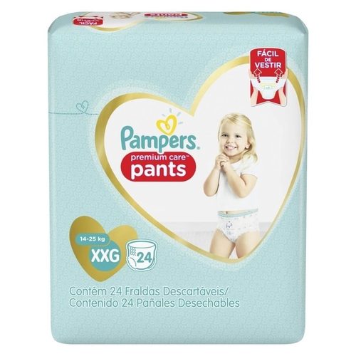 FRD PAMPERS PANTS P.CARE MEGA XXG/24