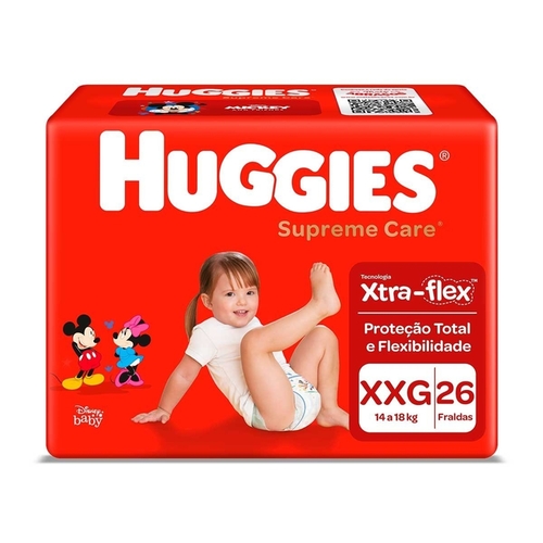 FRD HUGGIES SUPREME CARE MEGA XXG/26