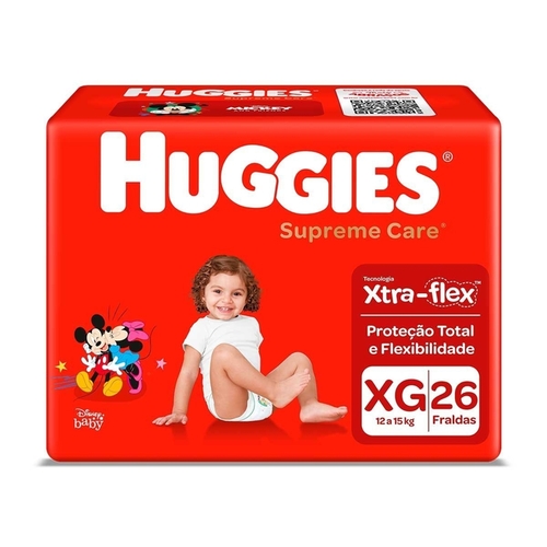FRD HUGGIES SUPREME CARE MEGA XG/26