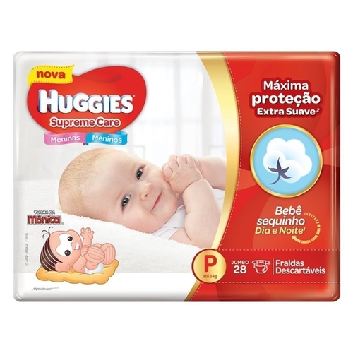 FRD HUGGIES SUPREME CARE JUMBO P/28
