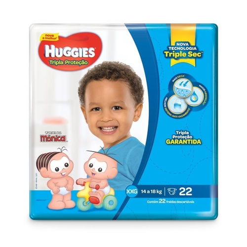 FRD HUGGIES TRP PROT JUMBO XXG/22