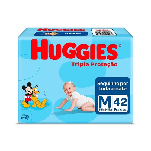 FRD HUGGIES TRIPLA PROTECAO MEGUINHA M/42