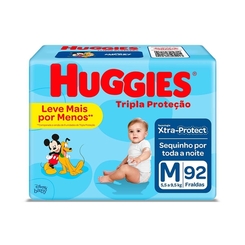 FRD HUGGIES TRIPLA PROTECAO HIPER M/92