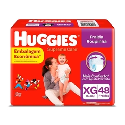 FRD HUGGIES SUP. CARE ROUPA HIPER XG/48
