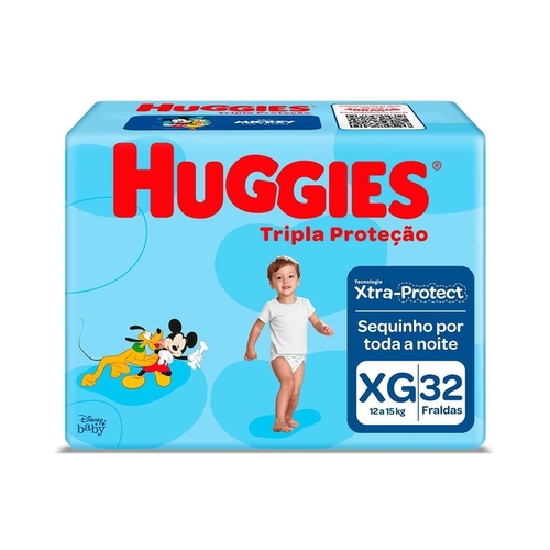 FRD HUGGIES TRIPLA PROTECAO MEGUINHA XG/32