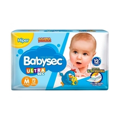 FRALDA BABYSEC ULTRASEC HIPER M/72