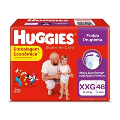 FRD HUGGIES SUP. CARE ROUPA HIPER XXG/48
