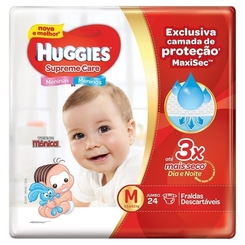 FRD HUGGIES SUPREME CARE JUMBO M/24