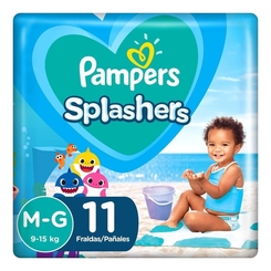 FRD PAMPERS PRAIA E PISCINA M/G C/11UN
