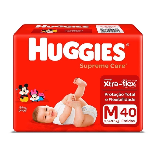 FRD HUGGIES SUPREME CARE MEGA M/40