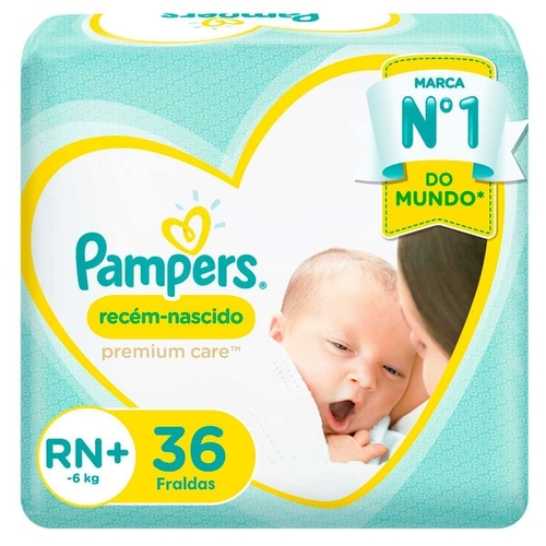 FRD PAMPERS RN+ 6KG C/36UN