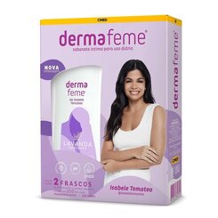 KIT DERMAFEME LAVANDA 2X200ML