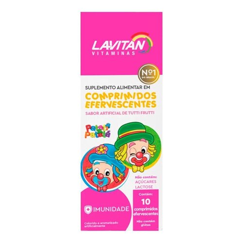 LAVITAN KIDS CP/EFE C/10 TUTTI FRUT