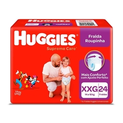 FRD HUGGIES SUP. CARE ROUPA MEGA XXG/24