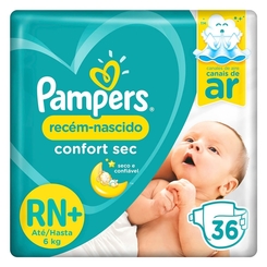FRD PAMPERS RN+ CONF/SEC 6KG C/36UN