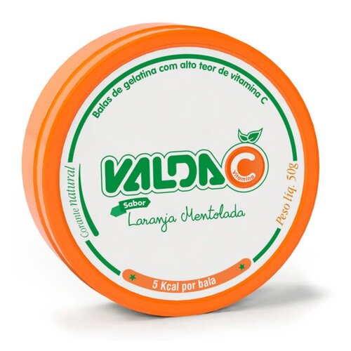 VALDA-C PASTILHA LATA 50G