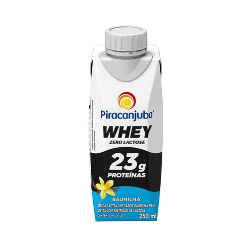 WHEY SHAKE PIRACANJUBA BAUNILHA 250ML
