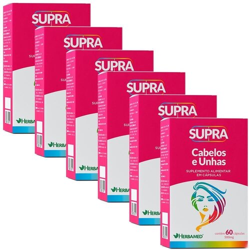 SUPRA CABELO E UNHAS C/60CAPS