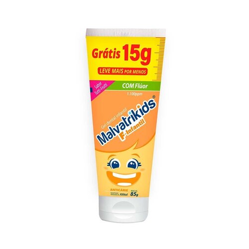 MALVATRIKIDS F-INF GEL DENT 85G