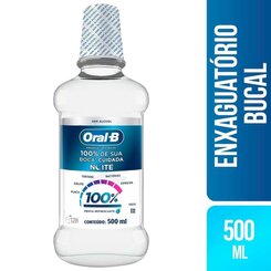 ENX.ORAL-B 100% 500ML NOITE MENTA S/ALC