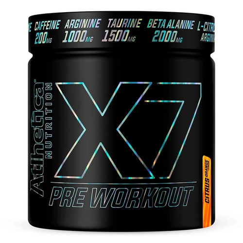 X7 PRE WORKOUT CITRUS ORANGE/LEMON 300G