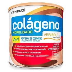 COLAGENO HIDRO. 2EM1 VERISOL 250G FRUTAS VERMELHAS