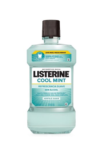 LISTERINE ZERO COOL MINT 1L