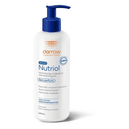 NUTRIOL LOCAO HIDRATANTE S/PERFUME 400ML