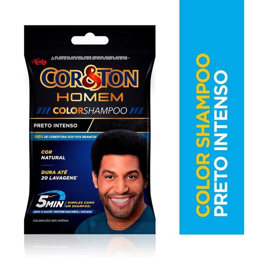 TIN COR&TON HOMEM 23G 1.0 PRETO