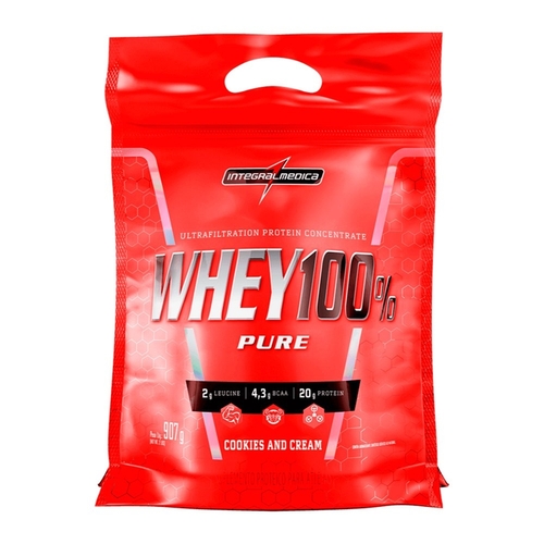 WHEY 100% PURE COOKIES REFIL 907G
