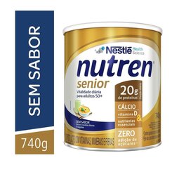 LEITE NUTREN SENIOR SEM SABOR 740G