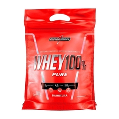 WHEY 100% PURE BAUNILHA REFIL 907G
