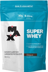 MAX. SUPER WHEY REFIL CHOCOLATE 900G