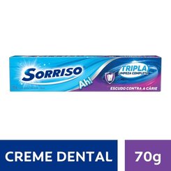 CR DENTAL SORRISO TRIPLA LIMPEZA COMPLETA 70G
