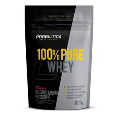 100% PURE WHEY POUCH 825G MORANGO