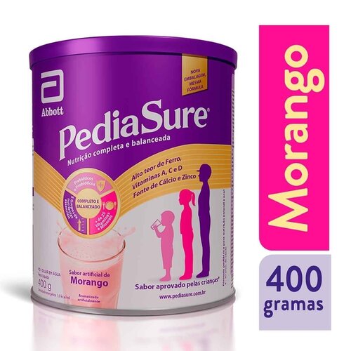 PEDIASURE MORANGO 400G