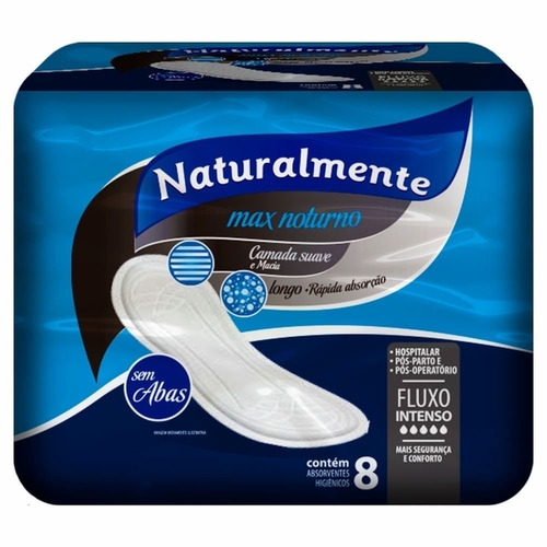 ABS NATURALMENTE MAX NOTURNO S/ABAS C/8UN