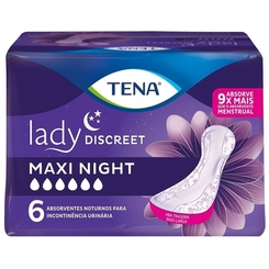 ABS TENA LADY DISCRET MAXI NIGHT C/6UN