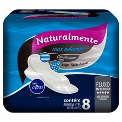 ABS NATURALMENTE MAX NOTURNO C/ABAS C/8UN
