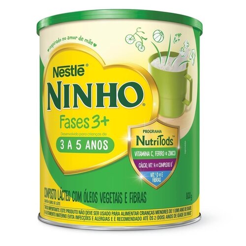 LEITE NINHO FASES 3+ 800G