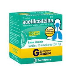 ACETILCISTEINA 600MG C/16 SACHES