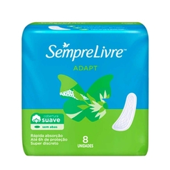 ABS SEMPRE LIVRE SUAVE S/ABAS C/8UN