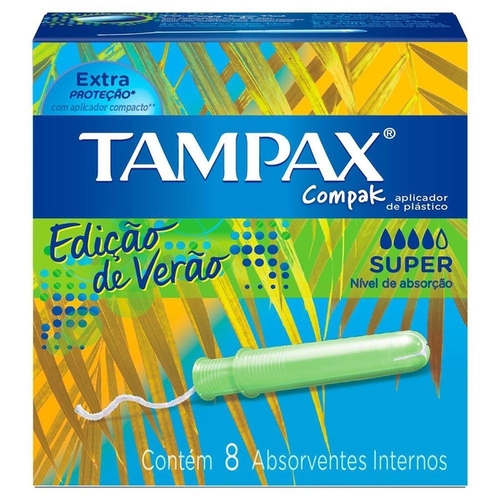 ABS TAMPAX COMPAK SUPER C/8