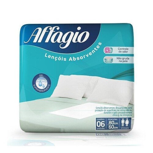 LENCOL DESCARTAVEL C/6 80X60CM