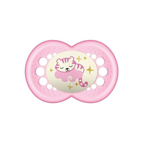 CHUPETA MAM NIGHT 6+ ROSA 2526 SINGLE BOX